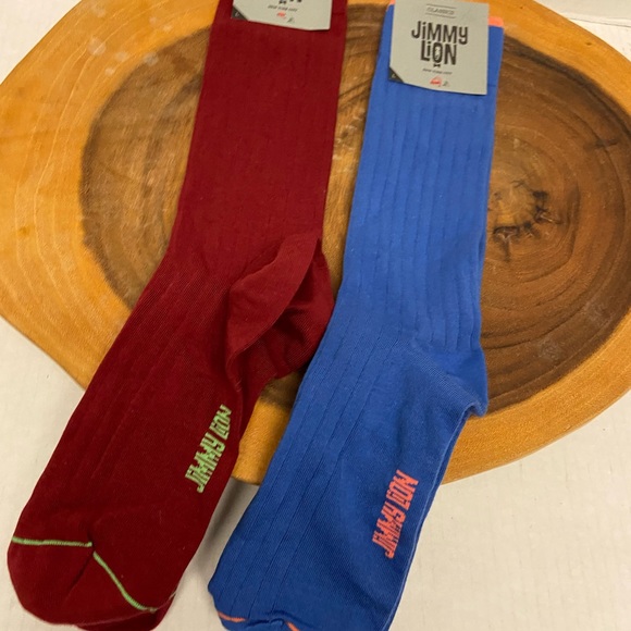 Jimmy Lion men’s DRESS Socks 2 Pair NWT! - Picture 3 of 4